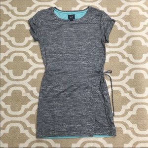 Anthropologie Maeve large faux wrap dress